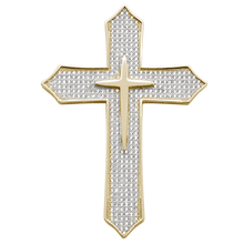 Load image into Gallery viewer, Pave Cross Pendant