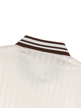 Load image into Gallery viewer, Mercy World Contrast Stripes Polo Collar T-Shirt