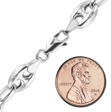 Load image into Gallery viewer, 8MM Puffed Mariner Chain
