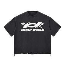 Load image into Gallery viewer, Snow Wash Raw-Hem Boxy T-shirt
