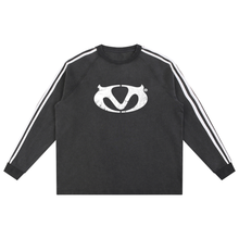 Load image into Gallery viewer, Mercy Stripped Sweatshirt
