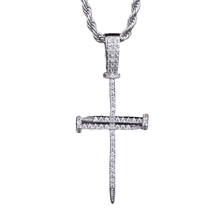 Load image into Gallery viewer, Nail Cross Pendant
