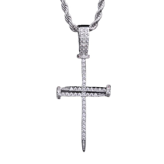 Nail Cross Pendant