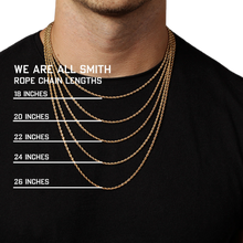 Load image into Gallery viewer, 4MM Mariner Chain Necklace
